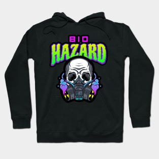 Apocalypse Bio Hazard Skull Purple Haze Hoodie